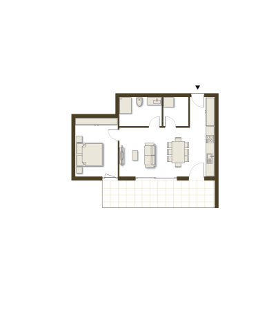 Appartement 6 - niv 1er étage